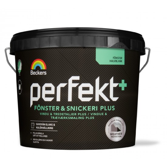 Snickerifärg perfekt fönster & Snickeri plus vit 2,7l