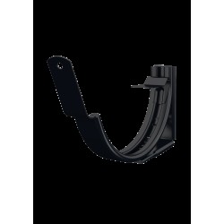 Rännkrok skk halvrund klammer Svart 015 125mm