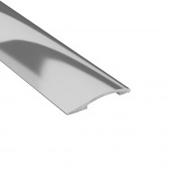 Nivålist självhäftande slät Silver 0-10mm 100cm