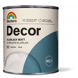 Klarlack decor matt 0,75l