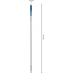 Centrumborr selfcut 10x400mm