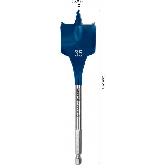 Centrumborr selfcut 35x152mm