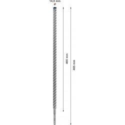 Hammarborr plus-7x 18x450mm
