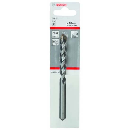 Betongborr silver 10x120mm