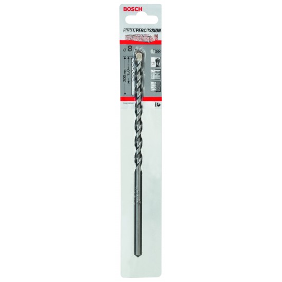Betongborr silver 8x200mm