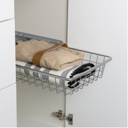 Trådback grå 85x400