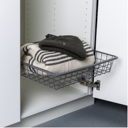 Trådback grå 85x500