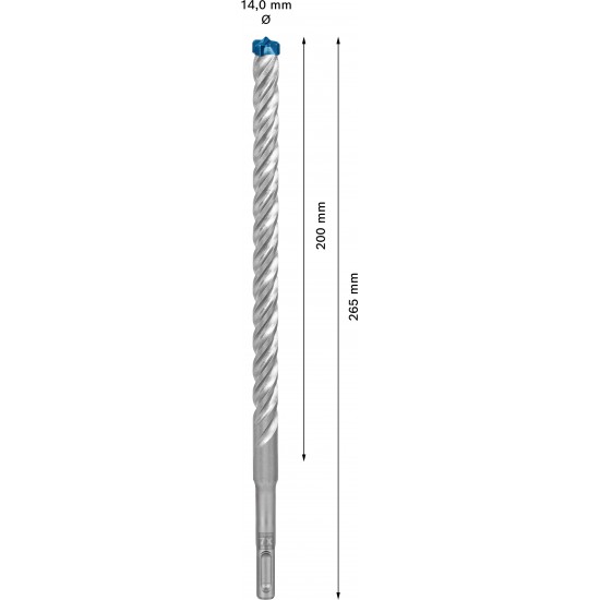 Hammarborr plus-7x 14x265mm