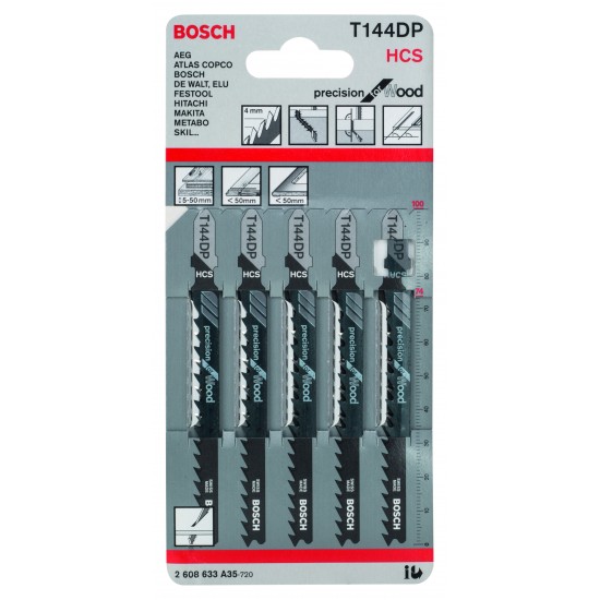 Sticksågblad t144dp 5st