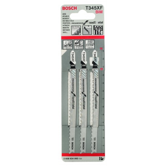 Sticksågblad t345xf prog 3p