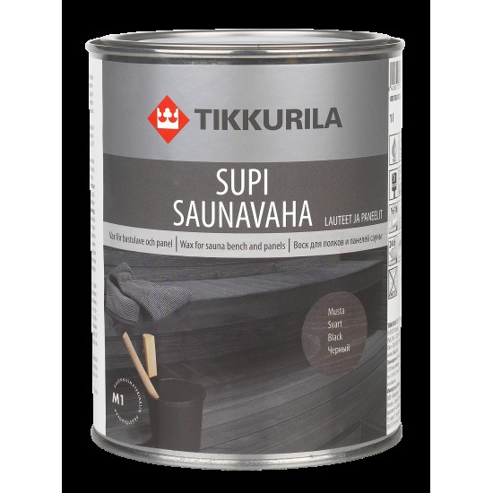 Bastuskydd supi (vax) Transparent 0,9l