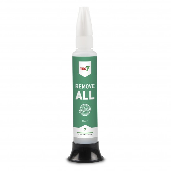 Rengöringsmedel tec7 remove All lim färg fog tub 50ml