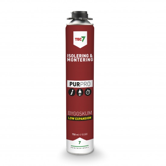 Byggskum pur pro aerosol Ljusgrön 750ml