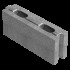 Lättklinkerblock leca block 125 typ 5 498x125x198mm