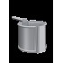 Stuprörssvep sv m kil utan fot Silvermetallic 045 87mm
