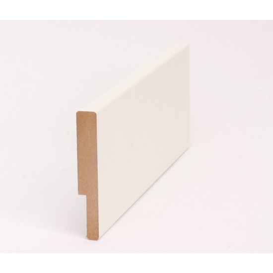 Fönstersmyg fals 9,5x25 mdf Vit 0502-y 16x60x4200mm