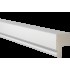 Bröstlist fals 15mm furu vit 0502-y 27x43x3600mm