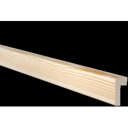 Klackfoder fals 12mm furu obh 21x43mm