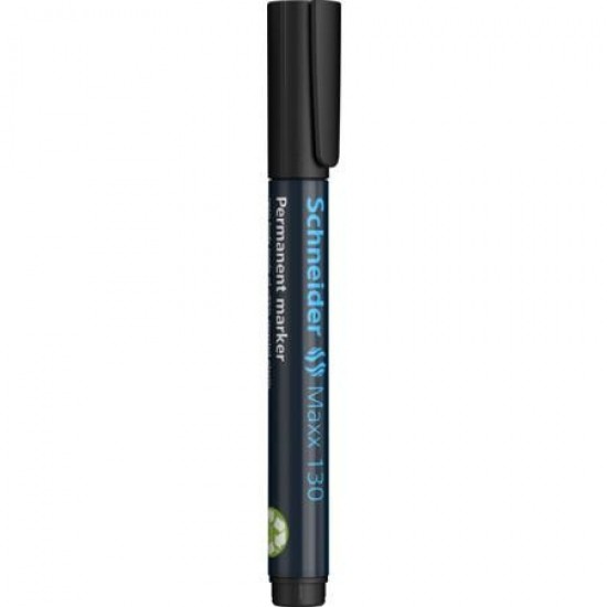 Märkpenna permanent maxx 130 Schneider svart 1-3mm