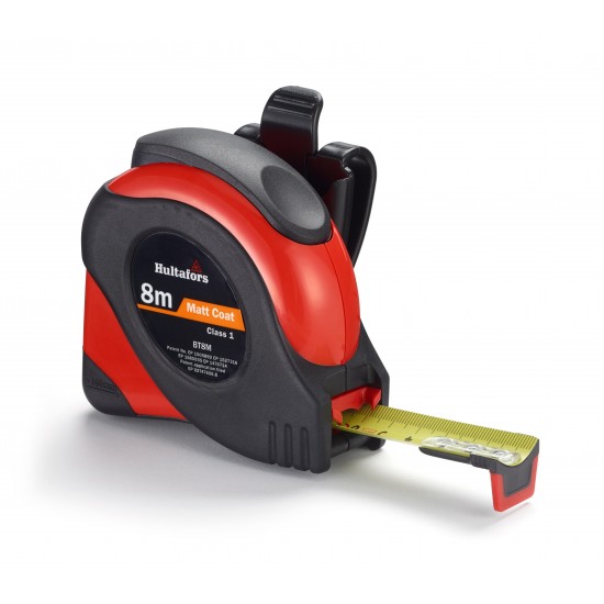 Måttband bt 8 stål mm 8m