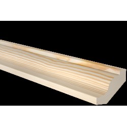Taklist allmoge 361 svanhals Furu obh 15x56mm