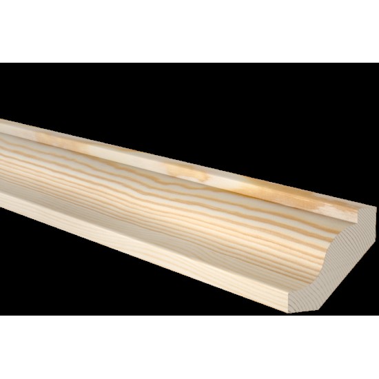 Taklist allmoge 361 svanhals Furu obh 15x56mm
