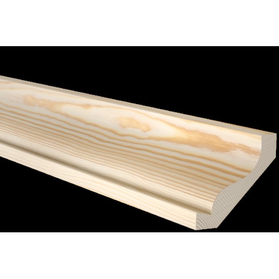 Taklist allmoge 361 svanhals Furu obh 15x69mm