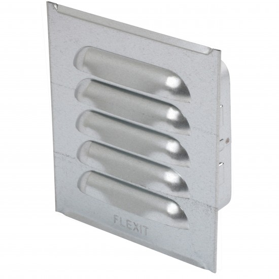 Ventilgaller med ram 125x125mm
