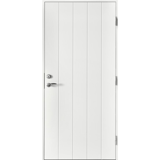 Ytterdörr sy102 yd63 hdf vit Tät hö 9x21