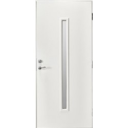 Ytterdörr sy107 yd63 hdf vit Klarg vä 9x21