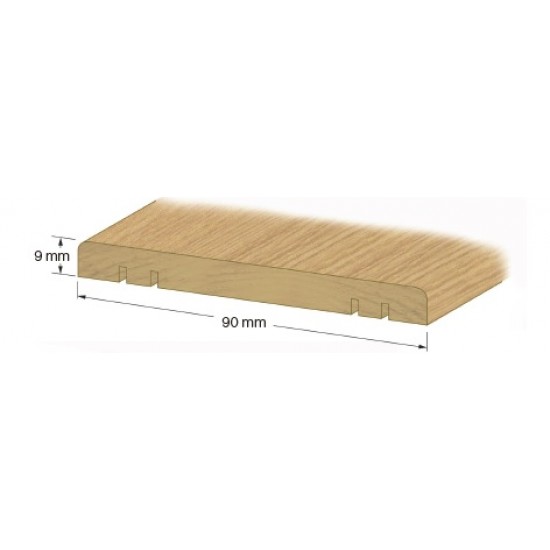 Tröskel nr33 ek 9x90mm 200cm
