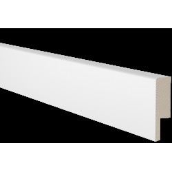 Sockel kabelspår furu vit 0502-y 15x56x4400mm