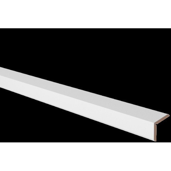 Flexilist självhäftande mdf Vit 0502-y 28x28x2700mm