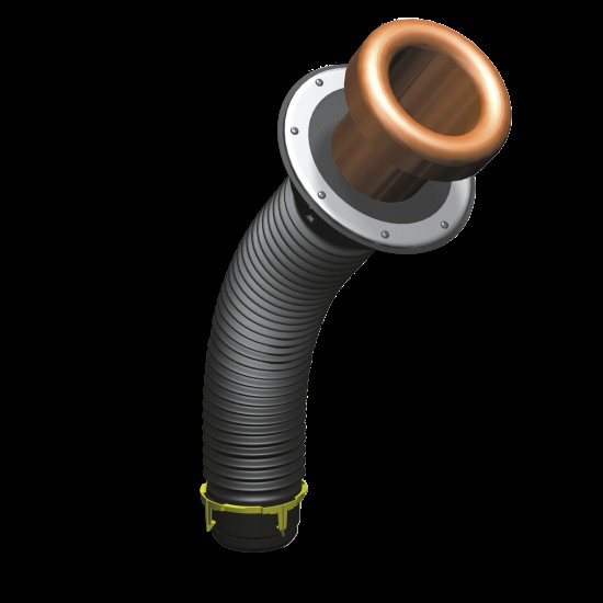 Flexirör & kragrör avloppsluftare röd