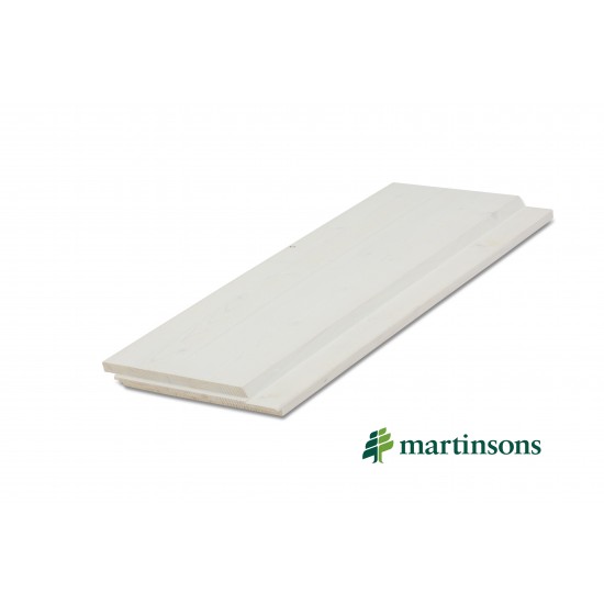 Limträpanel Grundmålad 25x200x4800mm e-fas ändspont