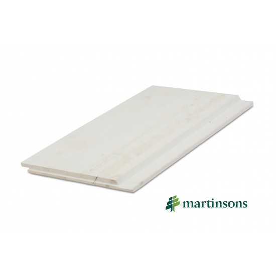 Limträpanel Grundmålad 25x300x4800mm e-fas ändspont