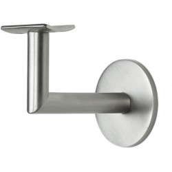 Ledstångskrok 740 borstad zink