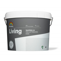 Takfärg living 02 vit 10l
