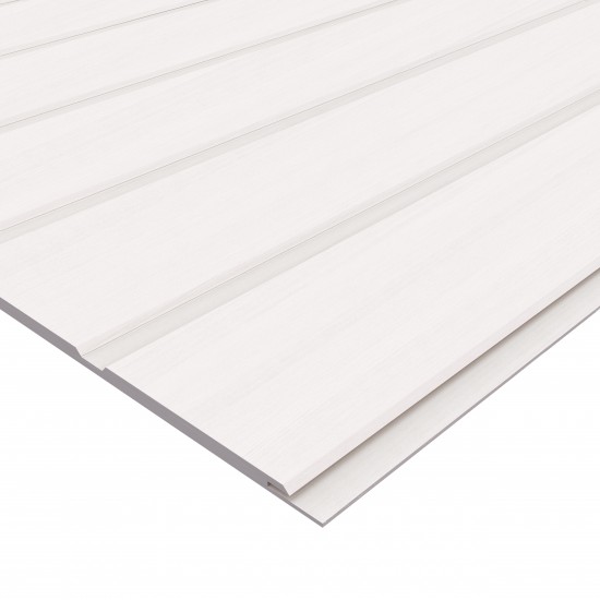 Väggpanel regina klassisk Dekor vit mdf 6x2435x620