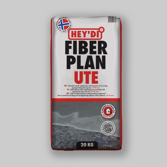 Avjämning fiberplan ute heydi 20kg