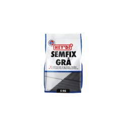 Fästmassa semfix grå heydi 5kg
