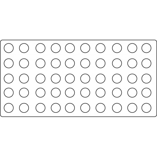Luckdämpare 9007 transparent D8x2,2mm