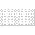 Luckdämpare 9007 transparent D8x2,2mm