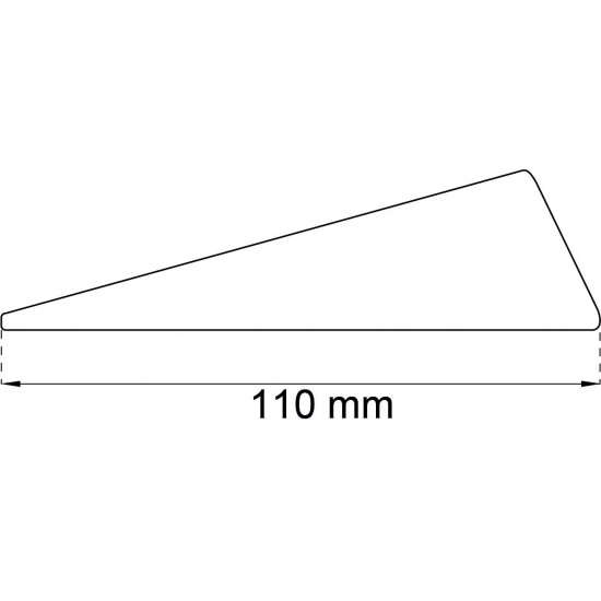 Dörrkil 2370 grå 110mm
