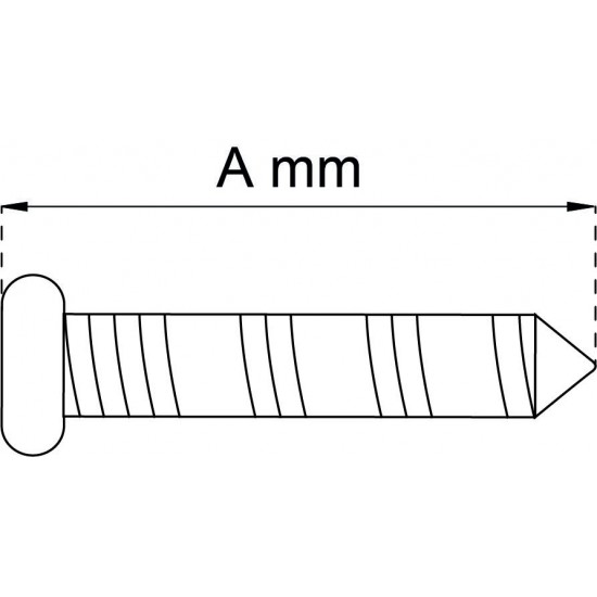 Cylinderskruv 3 efz m5x63mm