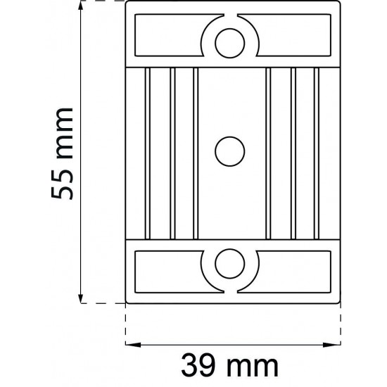 Fästbricka 1104 vit
