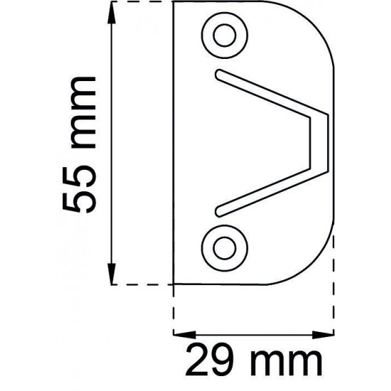 Fästbricka 1103 vit