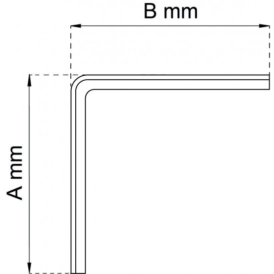 Konsol t-profil efz 250x300mm