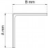 Konsol t-profil efz 250x300mm