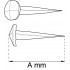 Dekorspik smide 75mm
